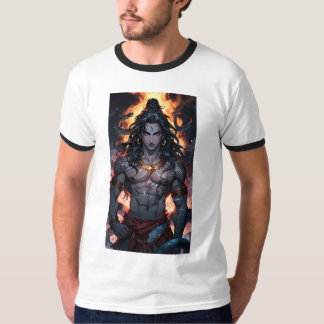SKRIV UT HINDU GOD SHIVA T SHIRT