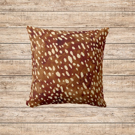 Skriv ut Hjorten Vattenfärg Kudde