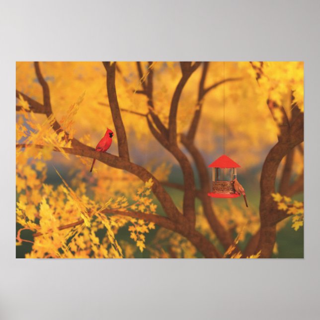 Skriv ut hösten Guardian Poster (Framsidan)