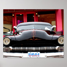 Skriv ut hot rod poster