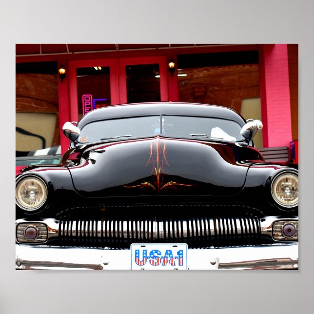 Skriv ut hot rod poster (Framsidan)
