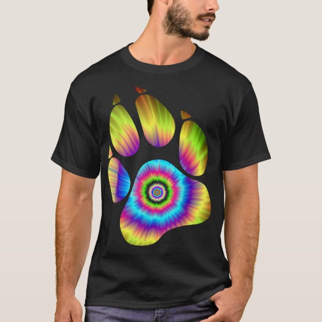 Skriv ut Hund för djurkatt för Djurälskare T Shirt (Framsida)