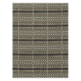 Skriv ut i Svarta och Guld afrikanska Lera Trasa