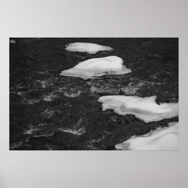 Skriv ut Ice Sten Poster (Framsidan)