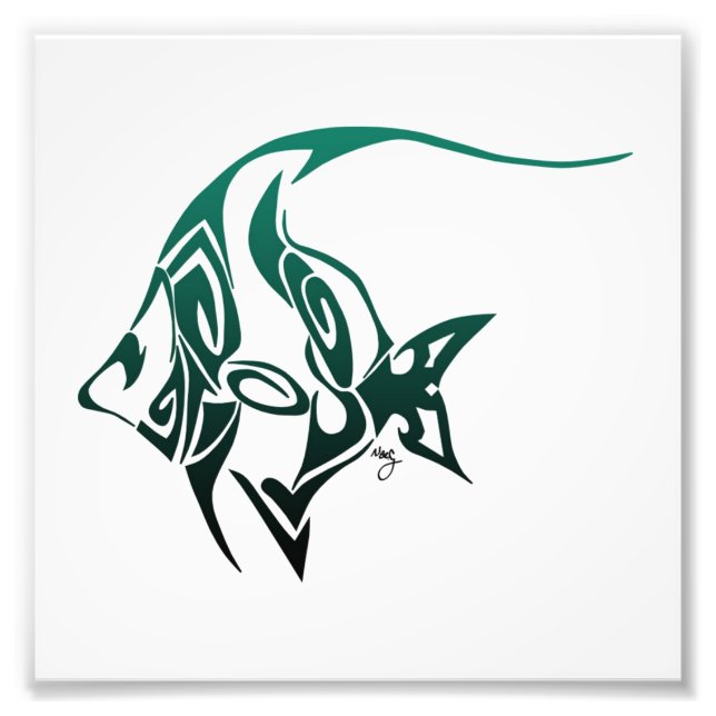 Skriv ut Idol Fish Fototryck (Framsidan)