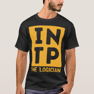 Skriv ut INTP-Gult T Shirt