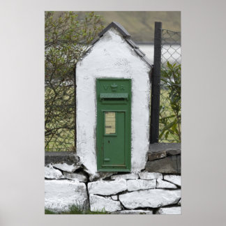 Skriv ut irländsk e-post poster