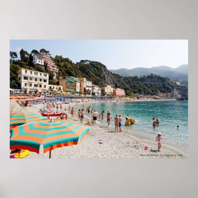 Skriv ut: Italiens minnen - Le Cinque Terre Poster (Framsidan)