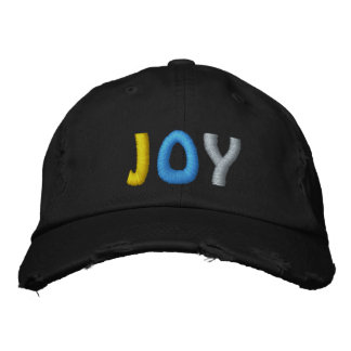 Skriv ut JOY Coola Ord Broderad Keps