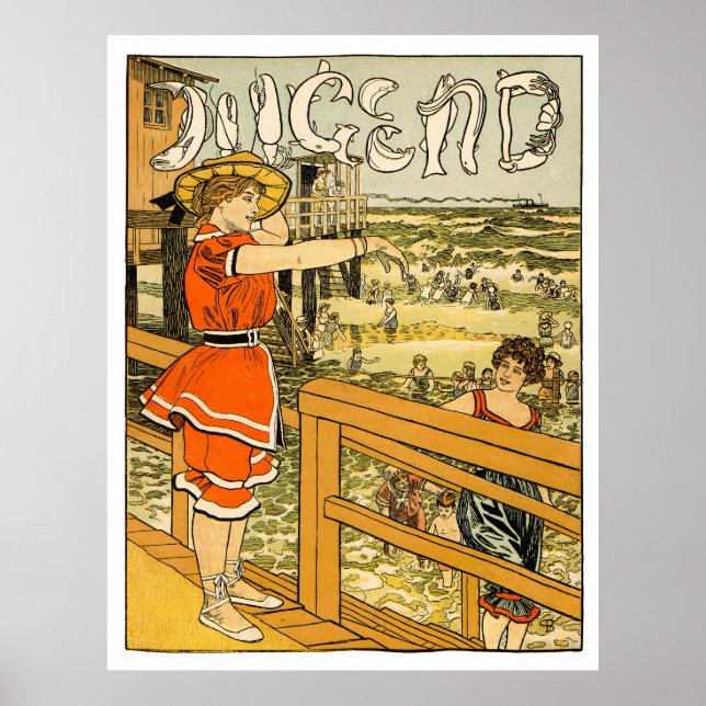 Skriv ut Jugend Magazine Cover Poster (Framsidan)
