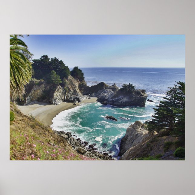 Skriv ut Julia Pfeiffer Burns State Park Poster (Framsidan)