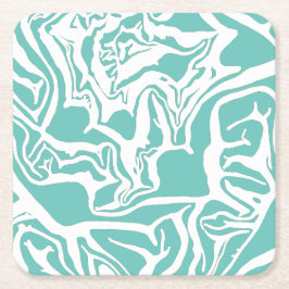 Skriv ut kål underlägg papper kvadrat