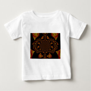 Skriv ut Kaleidoscope-kontrast T Shirt