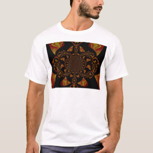 Skriv ut Kaleidoscope-kontrast Tröja