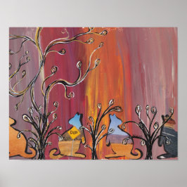 Skriv ut Kangaroos-utskrift Poster