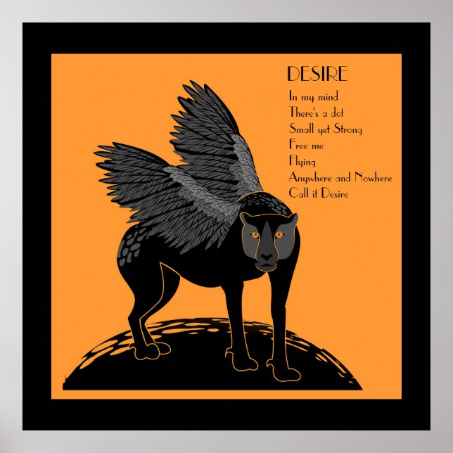 Skriv ut Kanvastryck för akryl Poster (Framsidan)