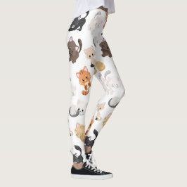 Skriv ut Kattunge Leggings
