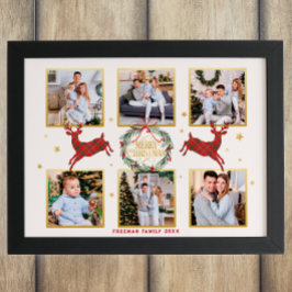 Skriv ut Keepsaké-fotokollage-familjen Fototryck