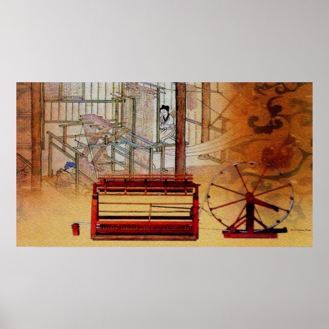 Skriv ut kinesiskt spinninghjul poster (Framsidan)