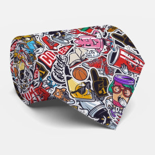 Skriv ut kontrollruta för Retro Pop College Slips