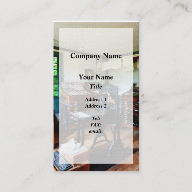 Skriv ut köp visitkort (Framsida)