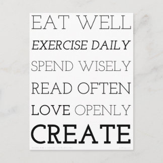 Skriv ut kreativ Mantra Vykort