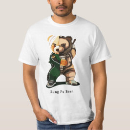 Skriv ut kung fu t shirt