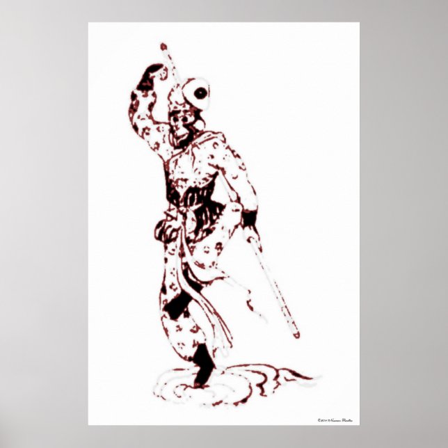Skriv ut Kung Poster (Framsidan)