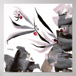 Skriv ut Lavender Sten Poster