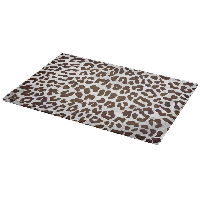 Skriv ut leopard Chocolate (Hörn)