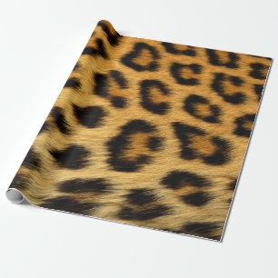 Skriv ut leopard Skin Animal Presentpapper