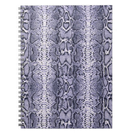 Skriv ut lila Snake Skin Animals Anteckningsbok
