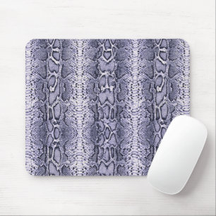 Skriv ut lila Snake Skin Animals Musmatta