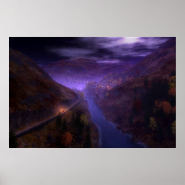 Skriv ut Ljus för hemmet Poster (Framsidan)