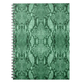 Skriv ut ljust grönt ögonblicksbild anteckningsbok