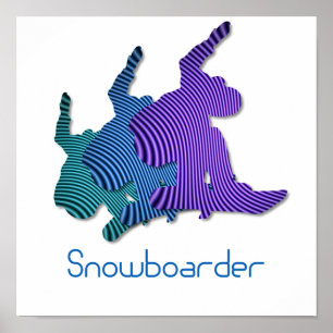 Skriv ut Logotyp för snurrare Poster