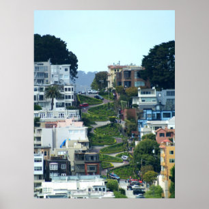 Skriv ut Lombard Street Poster