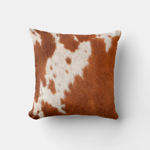 Skriv ut Luxury Cowhide Animal Skin Print  Kudde
