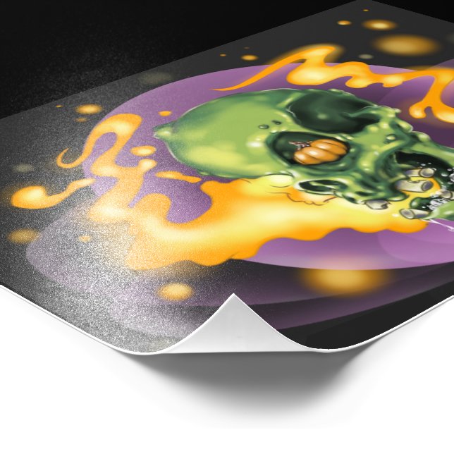 Skriv ut med dumpknapp fototryck (Hörn)