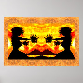 Skriv ut med högdagrar, Poster Pappert (projektion