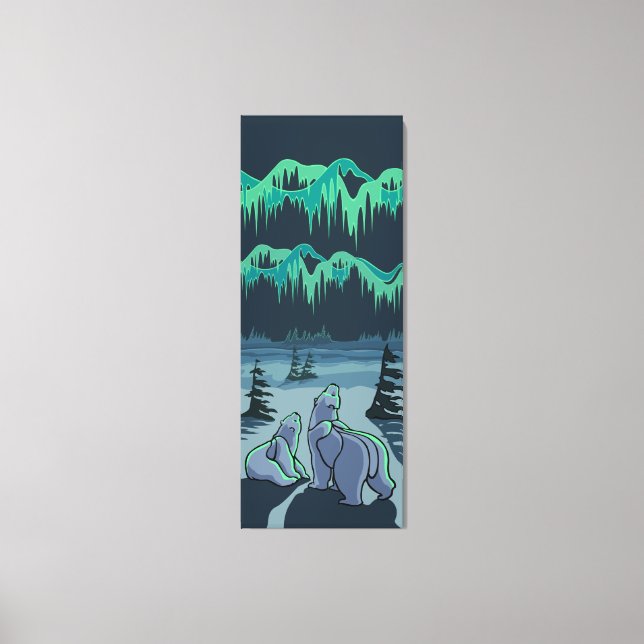 Skriv ut med polar canvastryck (Framsida)