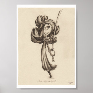 Skriv ut med små fröken-uppförandekoder poster