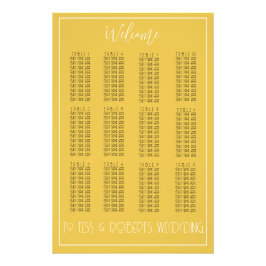 Skriv ut minimal för flyttbar Gult Fototryck