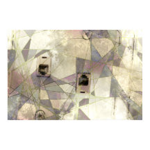 Skriv ut Mobil Jack för abstrakt för industriVinta