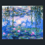 Skriv ut Monet Vatten Lilies Fototryck<br><div class="desc">Monet Vatten Lilies skriver ut. Oljemålning på arbetsyta från 1916. Monet målade sin berömd vatten liljepond på ett tvångsmässigt sätt under de sista åren av sin karriär, teckning inspirerad av ljuset från sol och dess skiftande effekter på vatten och vattenblommor och löv. Den här målningen har en levande använda av...</div>