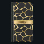 Skriv ut monogram Black & Guld Leopard Samsung Galaxy S5 Plånboksfodral<br><div class="desc">Elegant svart och guld leopard. Anpassade monogram. Om du behöver hjälp med att anpassa,  byta färg eller något annat till någon av mina utformningar kontaktar du ArtOnWear-designern. Kostnadsfri textformatering med hjälp av direkthjälp tillgänglig på begäran.</div>