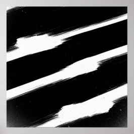 Skriv ut monokrom elegant | Contemporary svart Poster