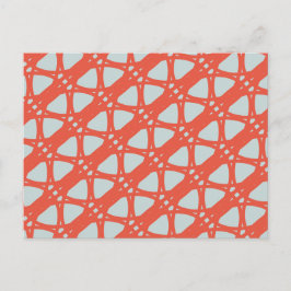 Skriv ut Mönster 1 Vykort