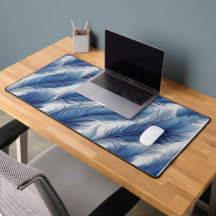 Skriv ut Mönster med blå ludd