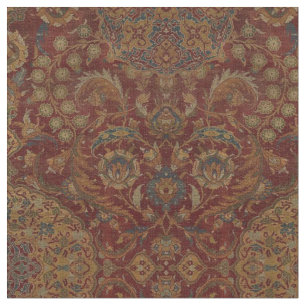 Skriv ut Mönster på antique Ottoman Oriental Carpe Tyg